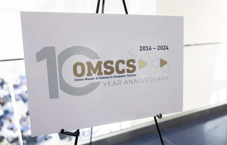 OMSCS Conference sign