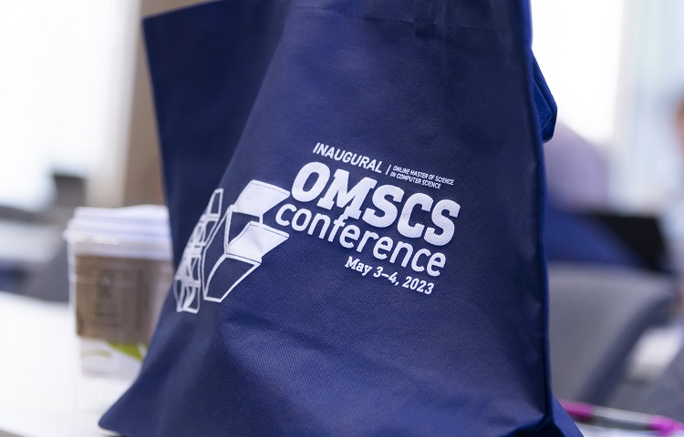 Inaugural OMSCS Conference tote bag