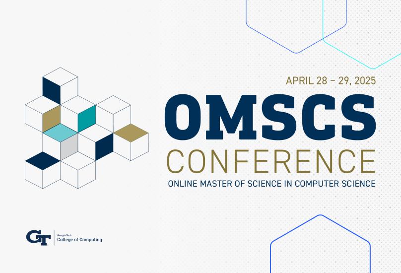 2025 OMSCS Conference graphic