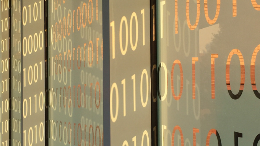 Binary bridge on Georgia Tech's campus