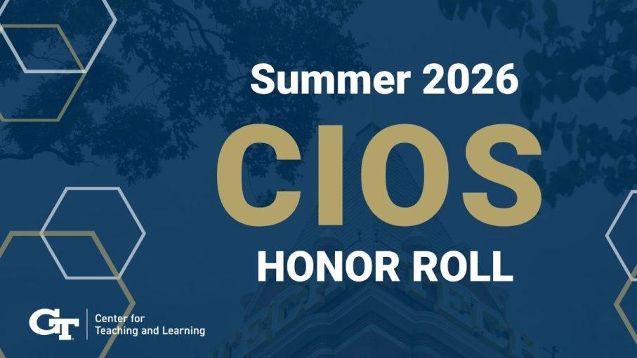 Summer 2026 CIOS Honor Roll